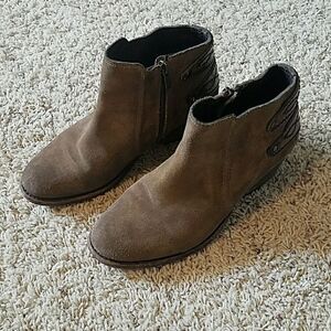 COPY - Hudson suede ankle booties